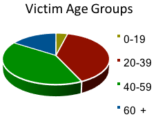 Cybercrime Victim Age Group Graph